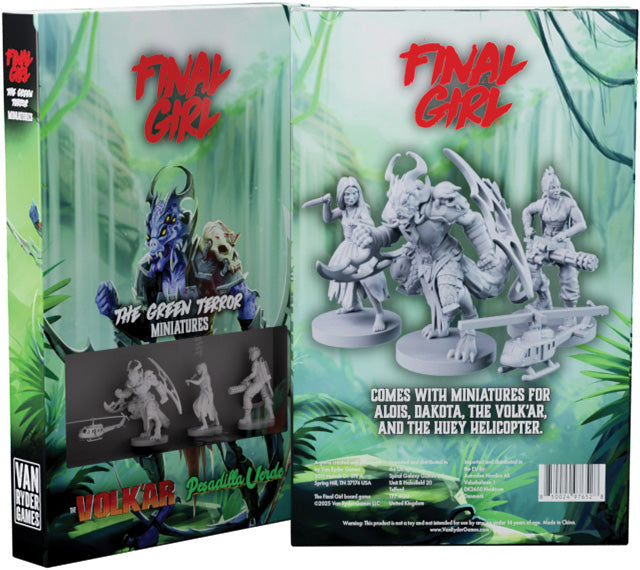 Final Girl The Green Terror Miniatures Set