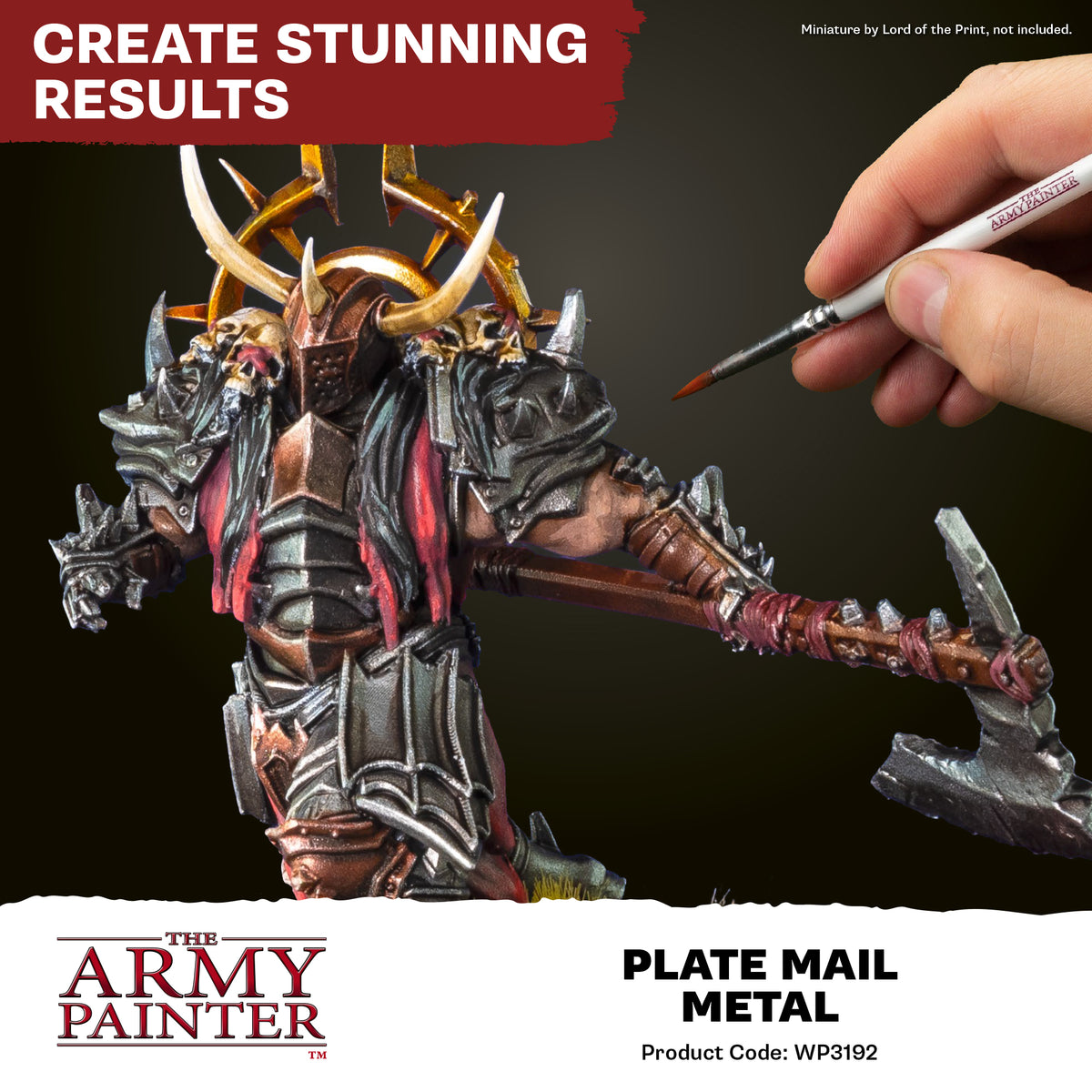 Warpaints Fanatic: Metallic - Plate Mail Metal 18ml
