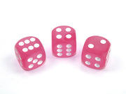 FrostedÃ¢â€žÂ¢ 16mm d6 Pink/white Dice BlockÃ¢â€žÂ¢ (12 dice)