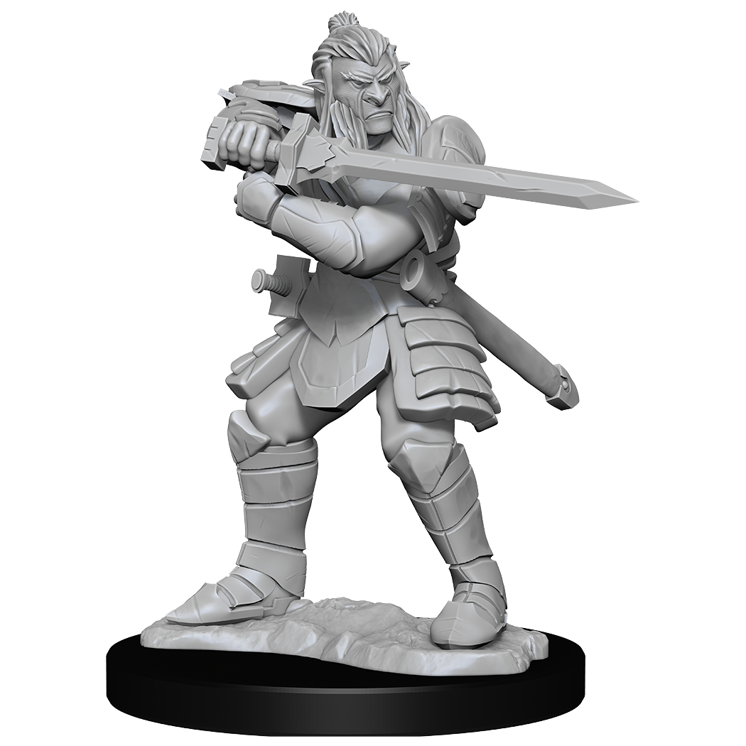 D&DNMUM Hobgoblin Fighter Male & Hobgoblin Wizard Female W15