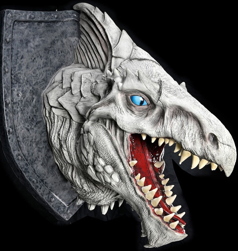 D&D Replicas White Dragon Trophy Plaque