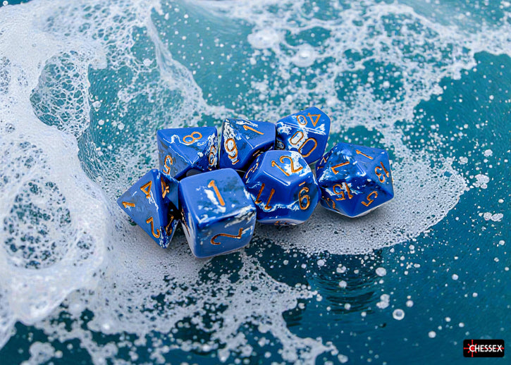Brush Wavebreak/Gold 7-Die Set