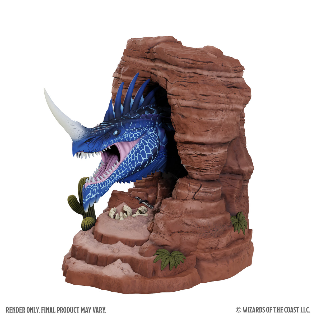 Dungeons & Dragons Bookends Blue Dragon