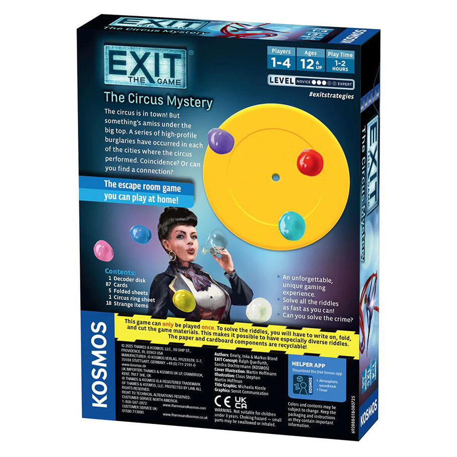 EXIT The Circus Mystery