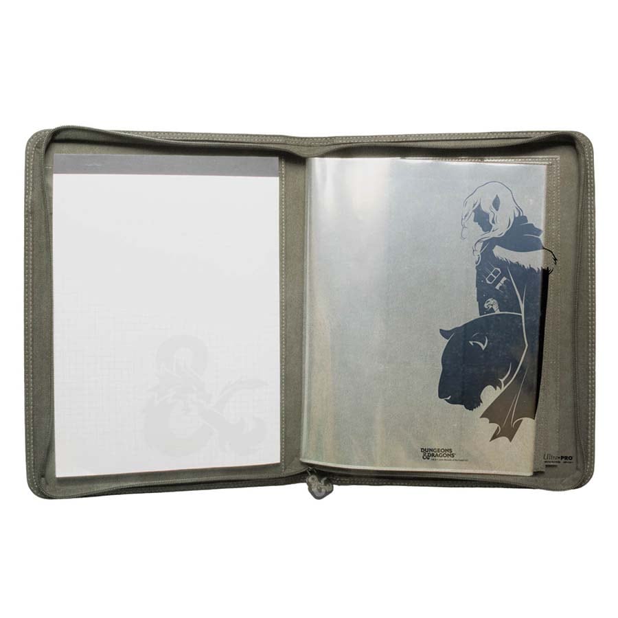 D&D Artifacts Across Eternities Drizzt FR Premium Zippered Book Folio