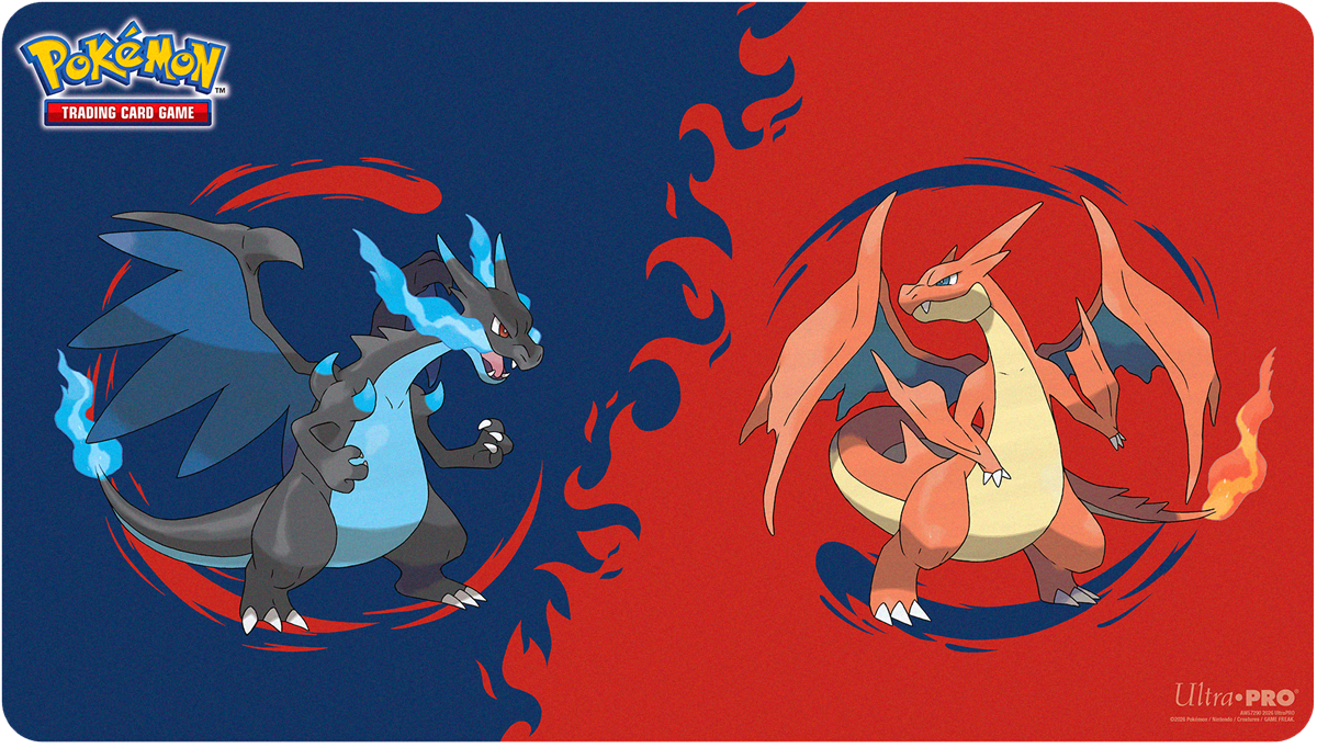 Pokemon Mega Charizard X & Y Playmat