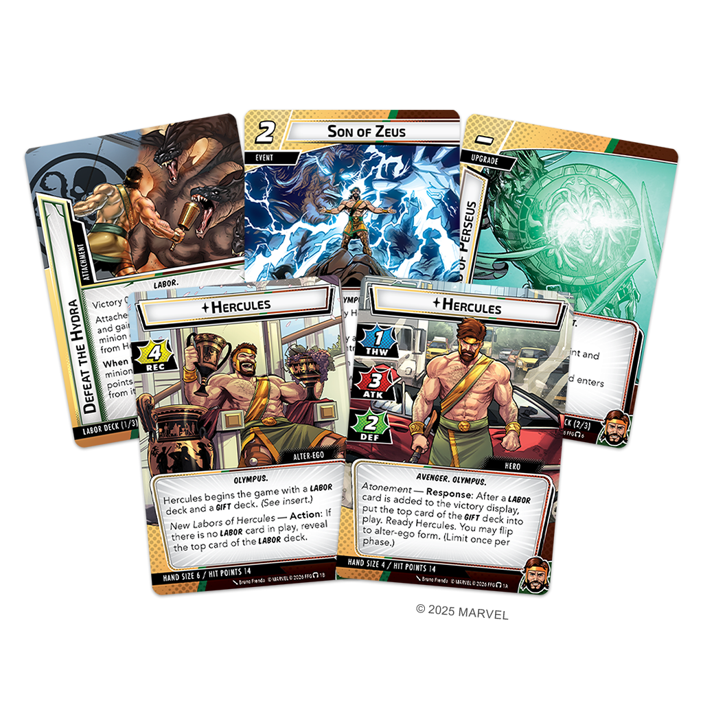 Marvel Champions The Card Game Hercules Hero Pack