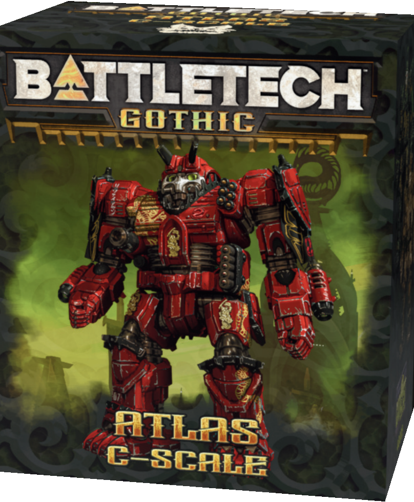 BattleTech: Gothic - Atlas C-Scale Miniature (100mm)