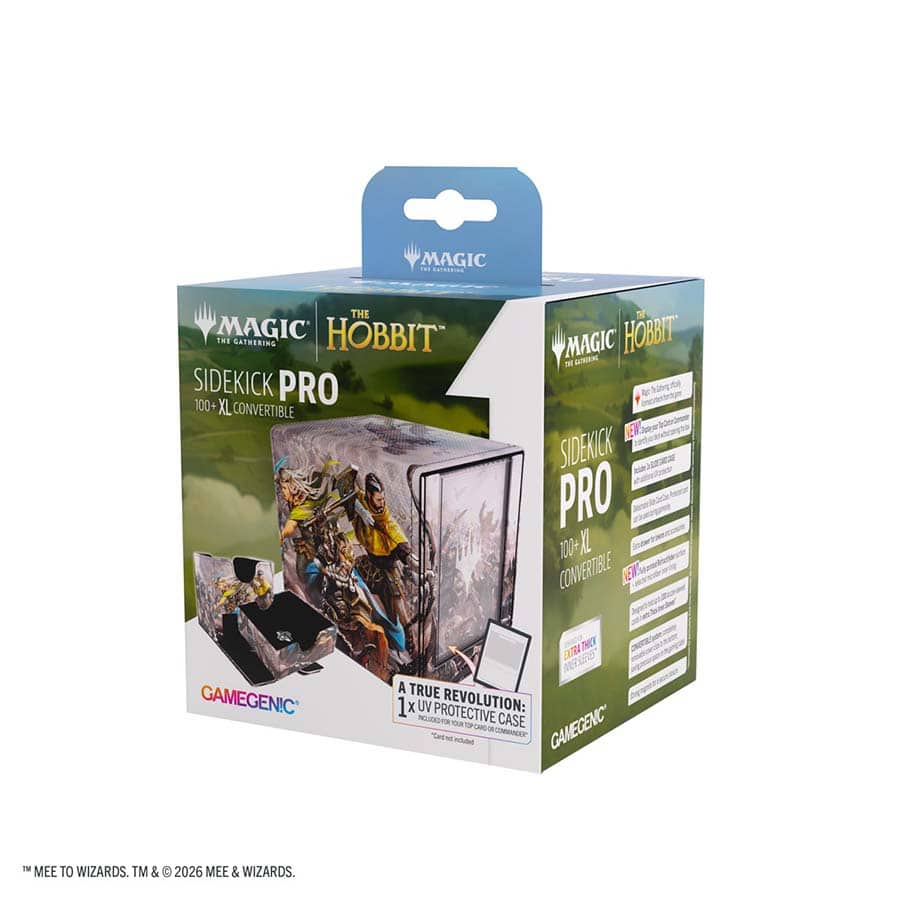 MTG | The Hobbit Sidekick PRO 100+ XL - Bard, King of Dale/Smaug, Wicked Worm