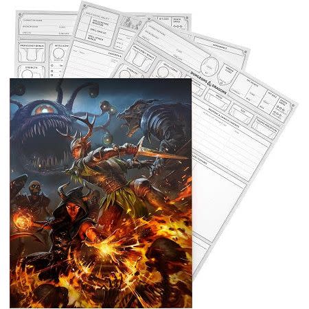 D&D Character Sheets 2024