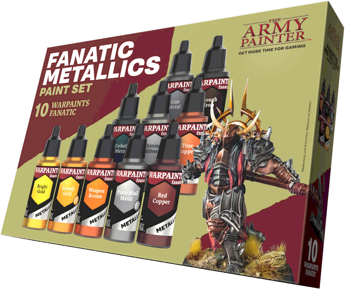 Warpaints Fanatic Metallics Paint Set