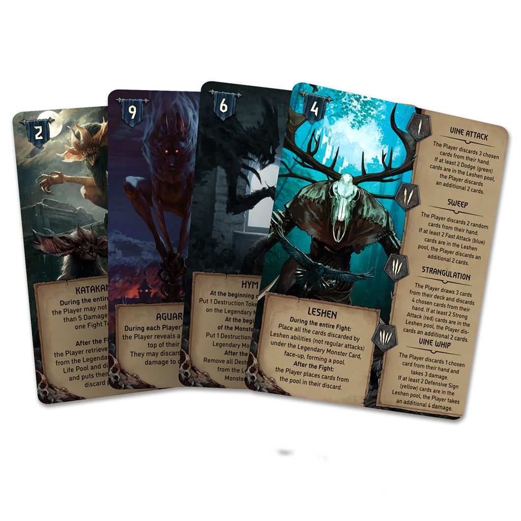 The Witcher Path of Destiny Legendary Monsters