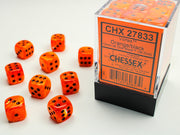 VortexÃ‚Â® 12mm d6 Orange/black Dice BlockÃ¢â€žÂ¢ (36 dice)