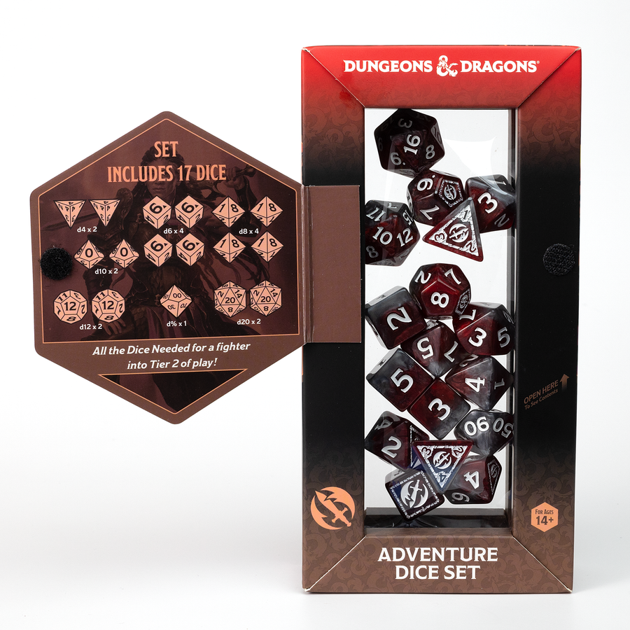 D&D Adventure Dice Fighter Red (NEW)