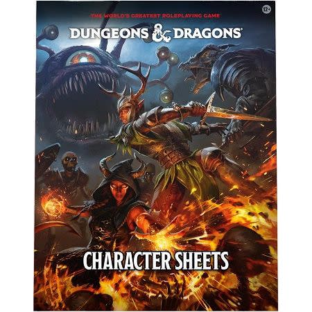 D&D Character Sheets 2024