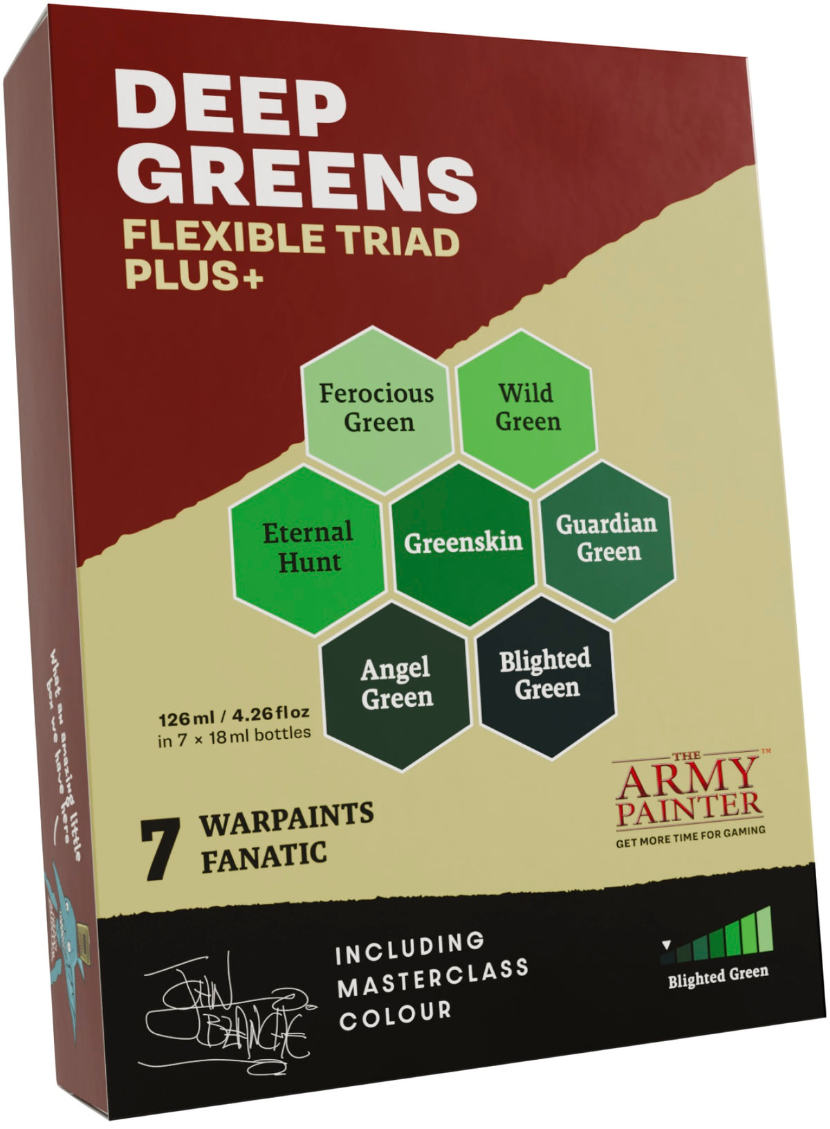 Warpaints Fanatic: Flexible Triad PLUS+ - Deep Green