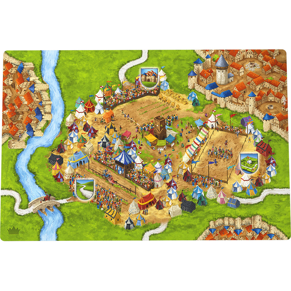 Carcassonne Exp6 (V3.1) : Jousts & Crests EN
