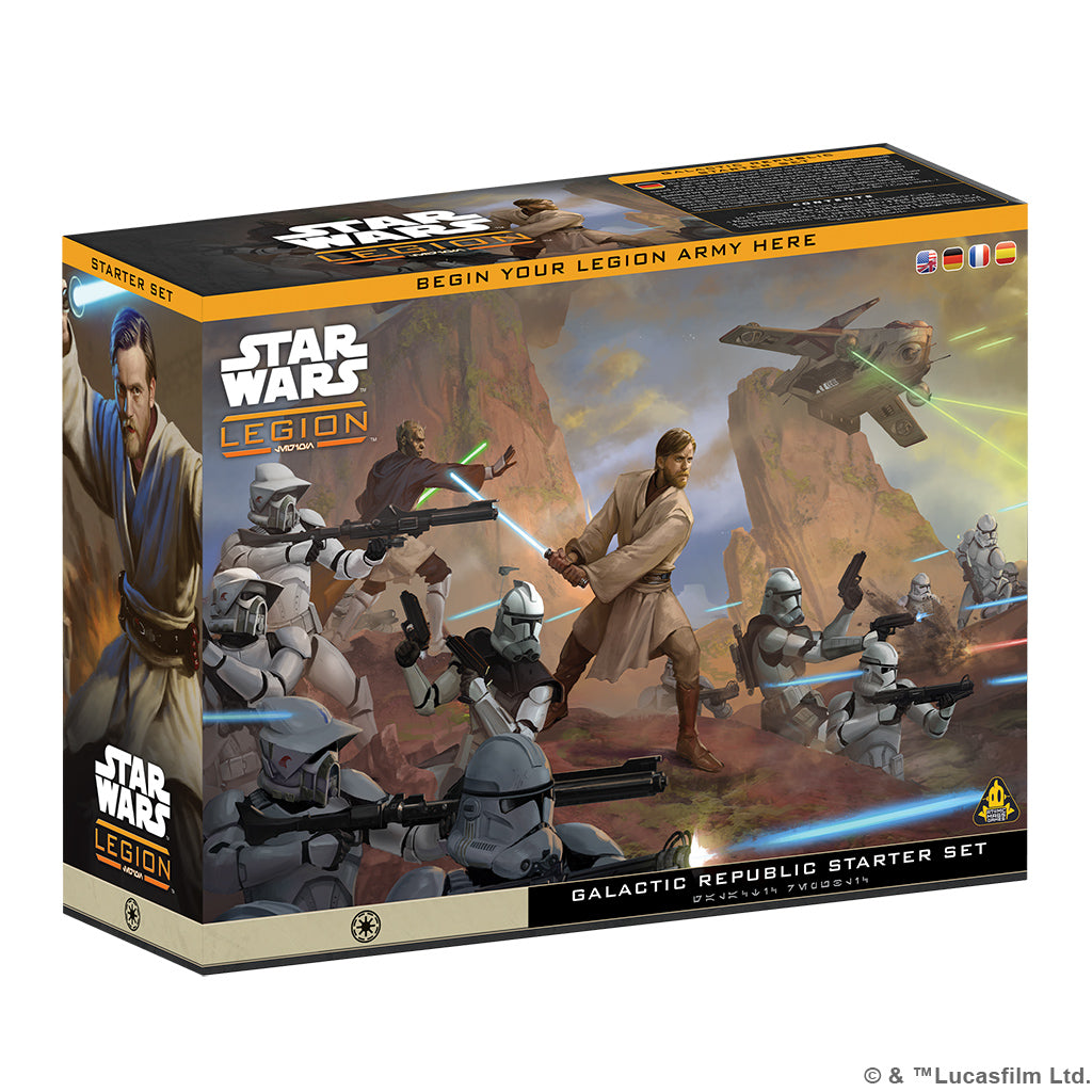 SW Legion Galactic Republic Starter Set
