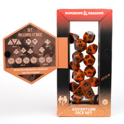 D&D Adventure Dice Barbarian Orange