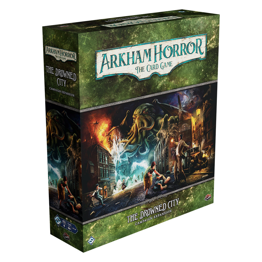 Arkham Horror The Card Game The Drowned City Campaign Expansion