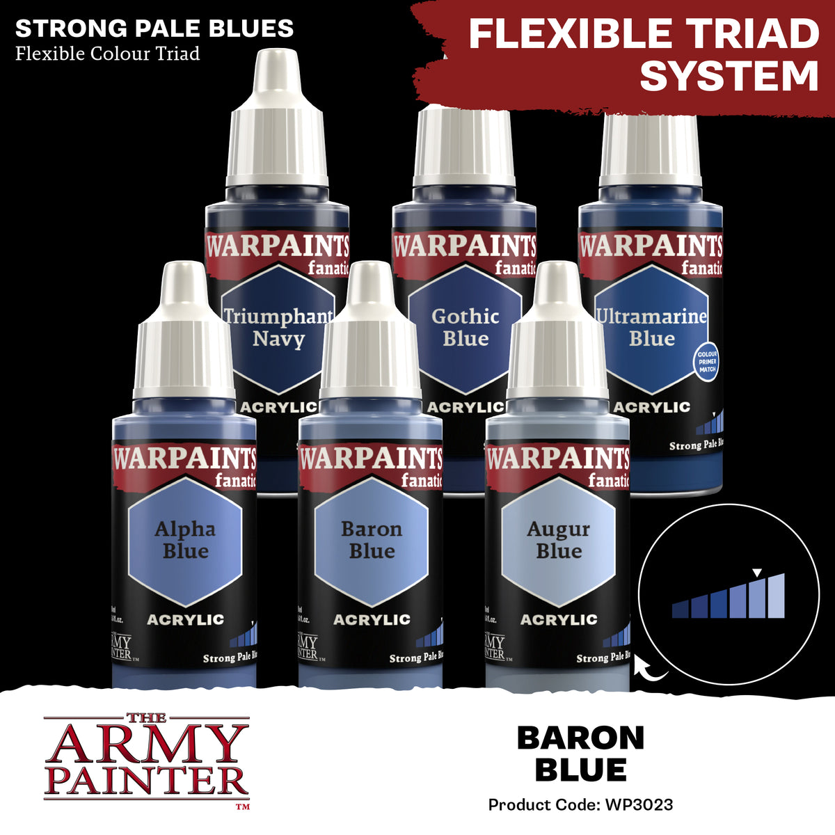 Warpaints Fanatic: Baron Blue 18ml