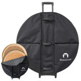 Crokinole Padded Luggage Style Board Carry Case w/wheels