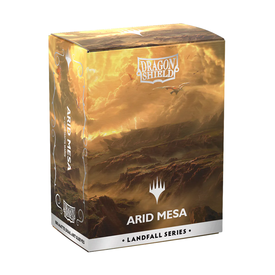 Dragon Shields Matte Dual Art Landfall Series - Arid Mesa