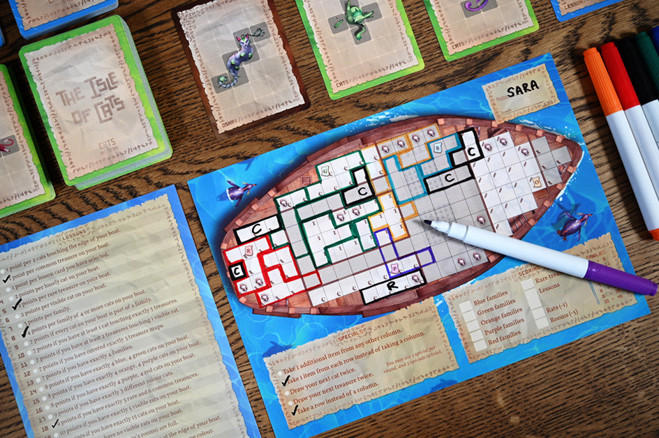 The Isle of Cats Explore & Draw