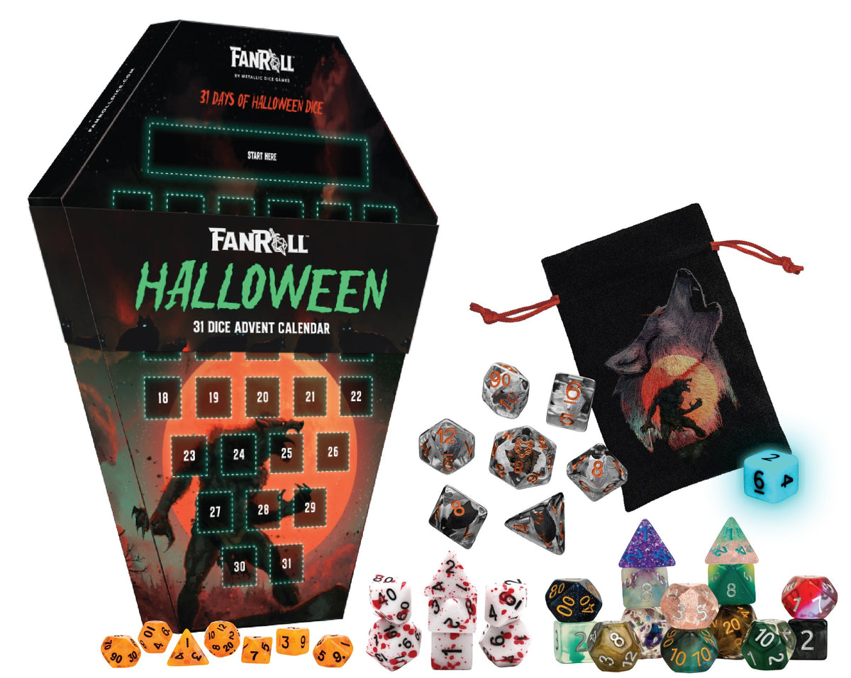 Advent Dice Calendar Dice Goblin Halloween 2026