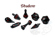 PolyHero Wizard 8 Dice Set Shadow