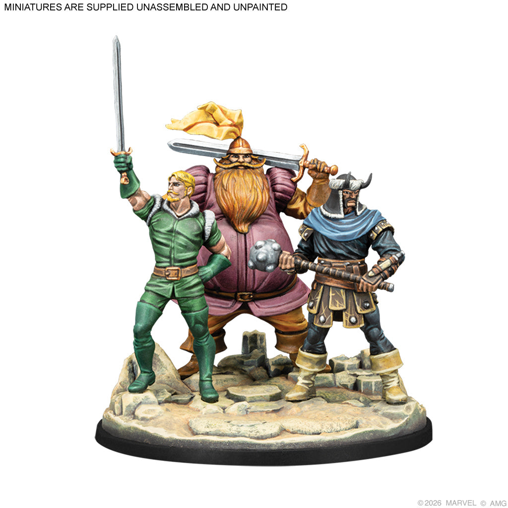 MCP Valkyrie On Elendil & Warriors Three