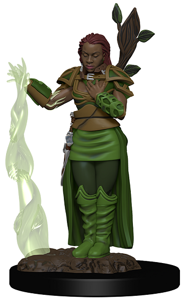 D&D ICONS: Human Druid Female W2