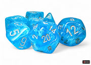 LuminaryÃ¢â€žÂ¢ Mega-hedralÃ‚Â® Sky/silver 7-Die Set