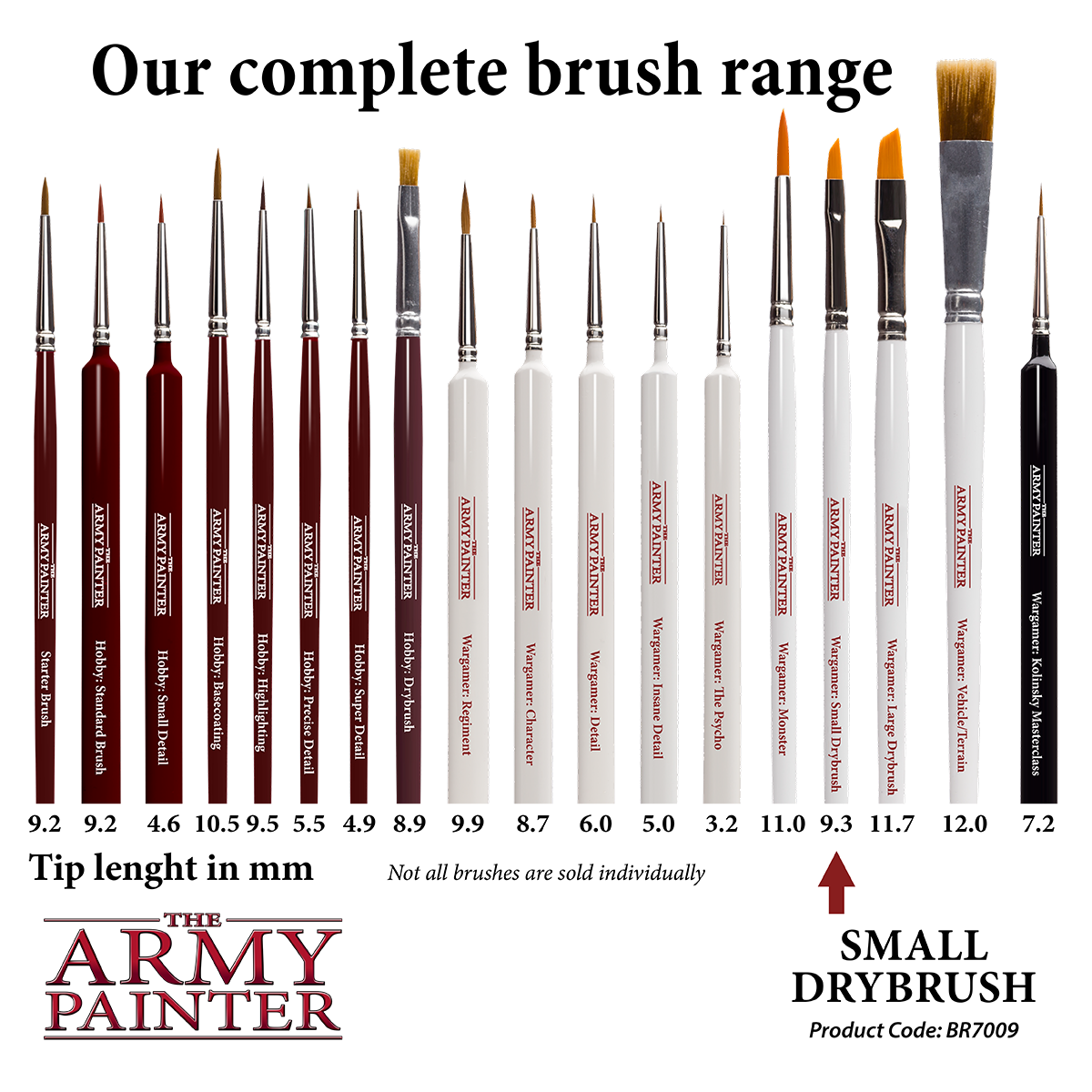 Wargamer Brush: Small Drybrush