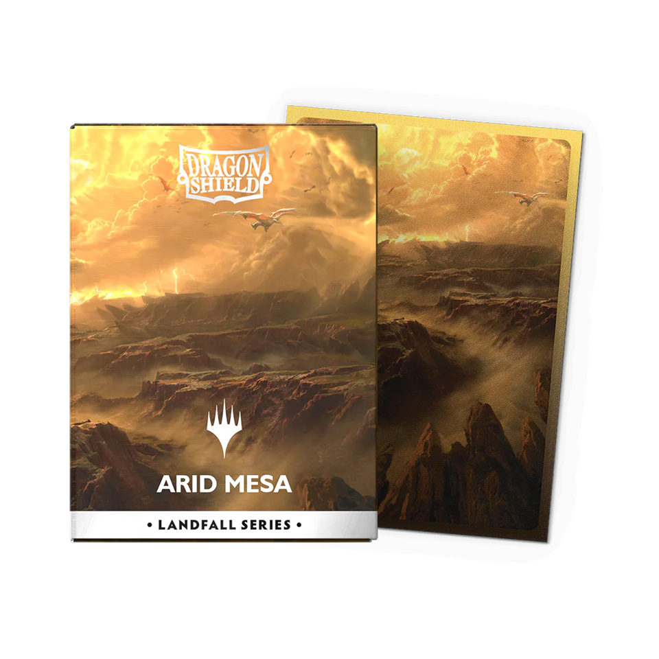 Dragon Shields Matte Dual Art Landfall Series - Arid Mesa