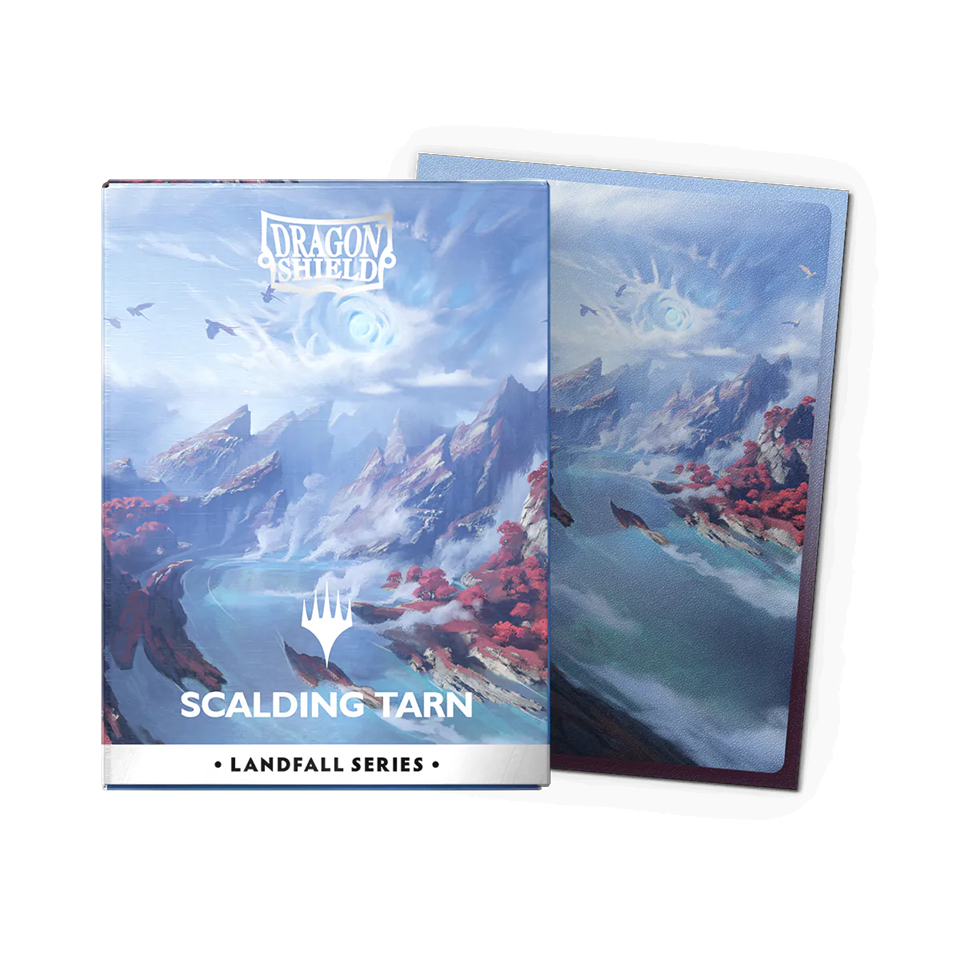 Dragon Shields Matte Dual Art Landfall Series - Scalding Tarn