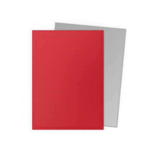 Dragon Shield Sleeves Dual Matte Crimson Silver (100)