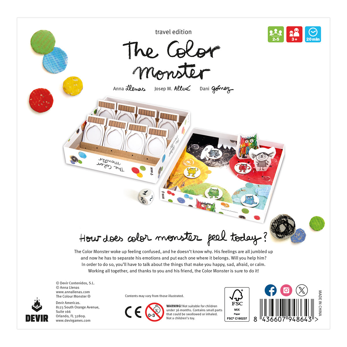 The Color Monster Travel