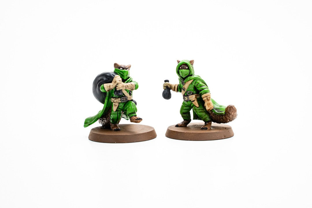 Heroscape Molten Crustaceans and Tanuki Tricksters Army Expansion