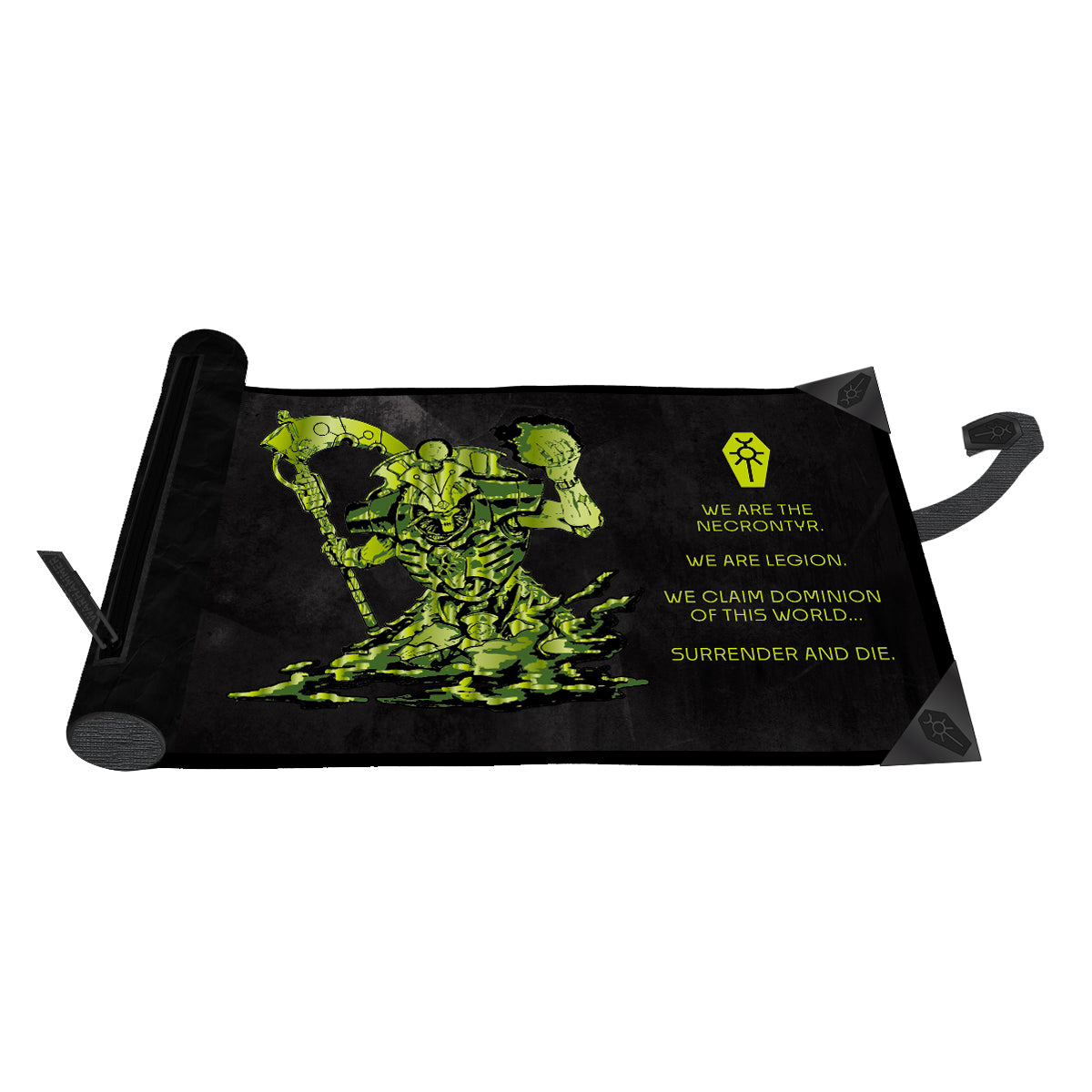 Dice Scroll 40K Premium Foil Necron