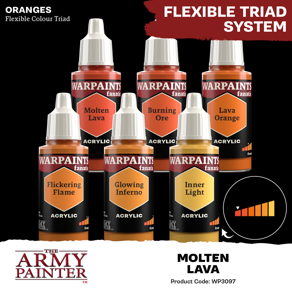 Warpaints Fanatic: Molten Lava 18ml