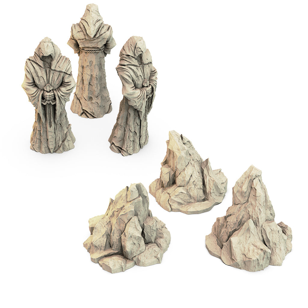 Dragon Eclipse Terrains (Grey)