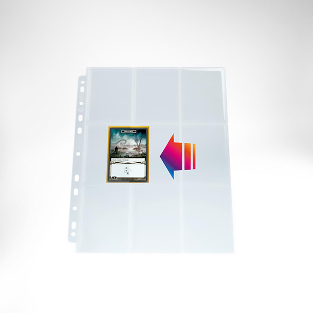 Sideloading 9-Pocket Pages: 10 pg Clear