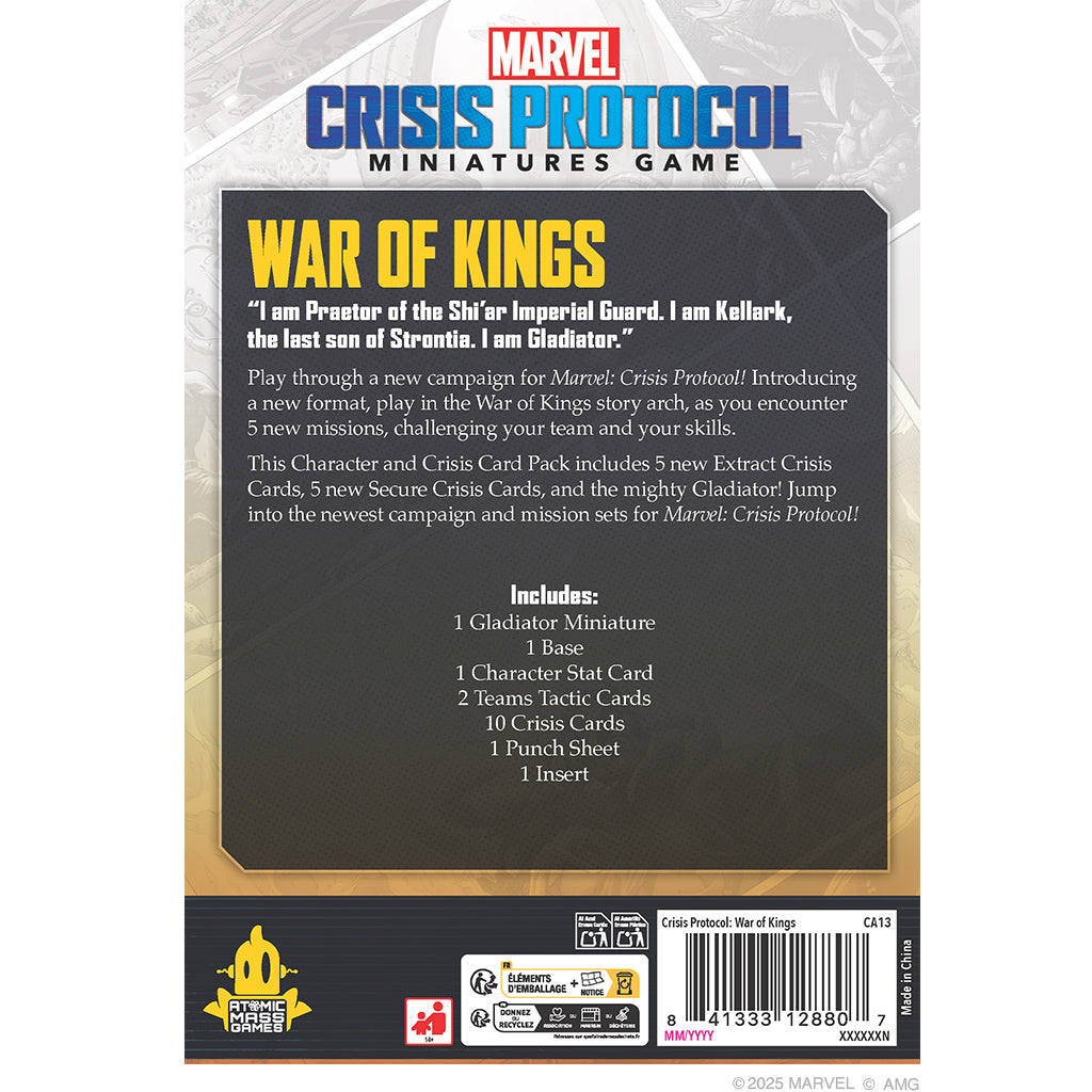 MCP War of Kings Character and Crisis Card Pack