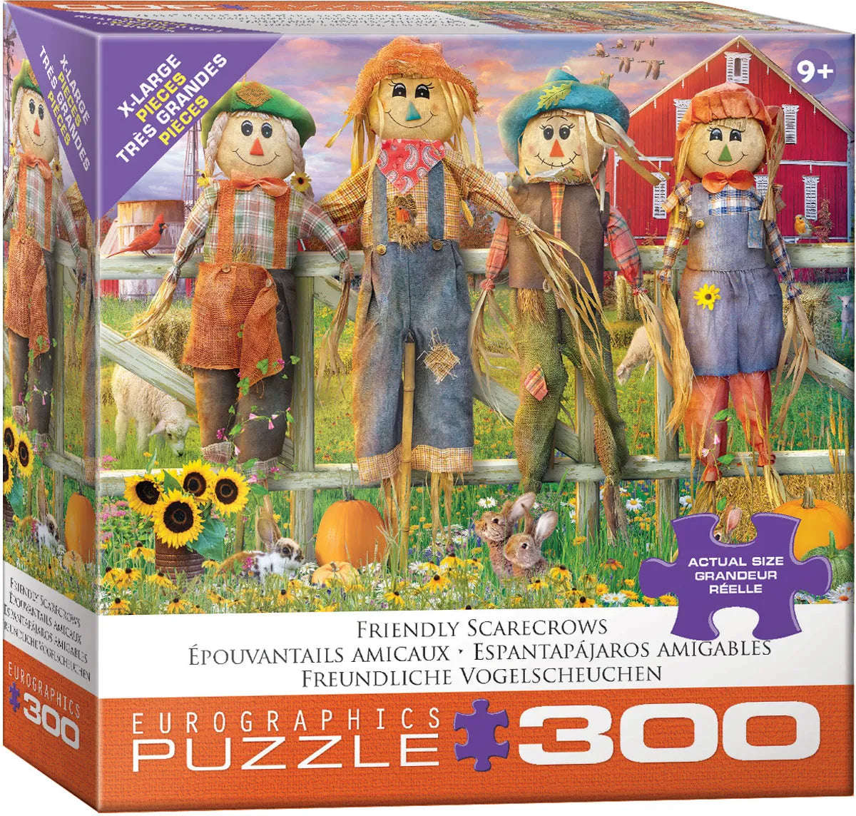 Friendly Scarecrows 300pc
