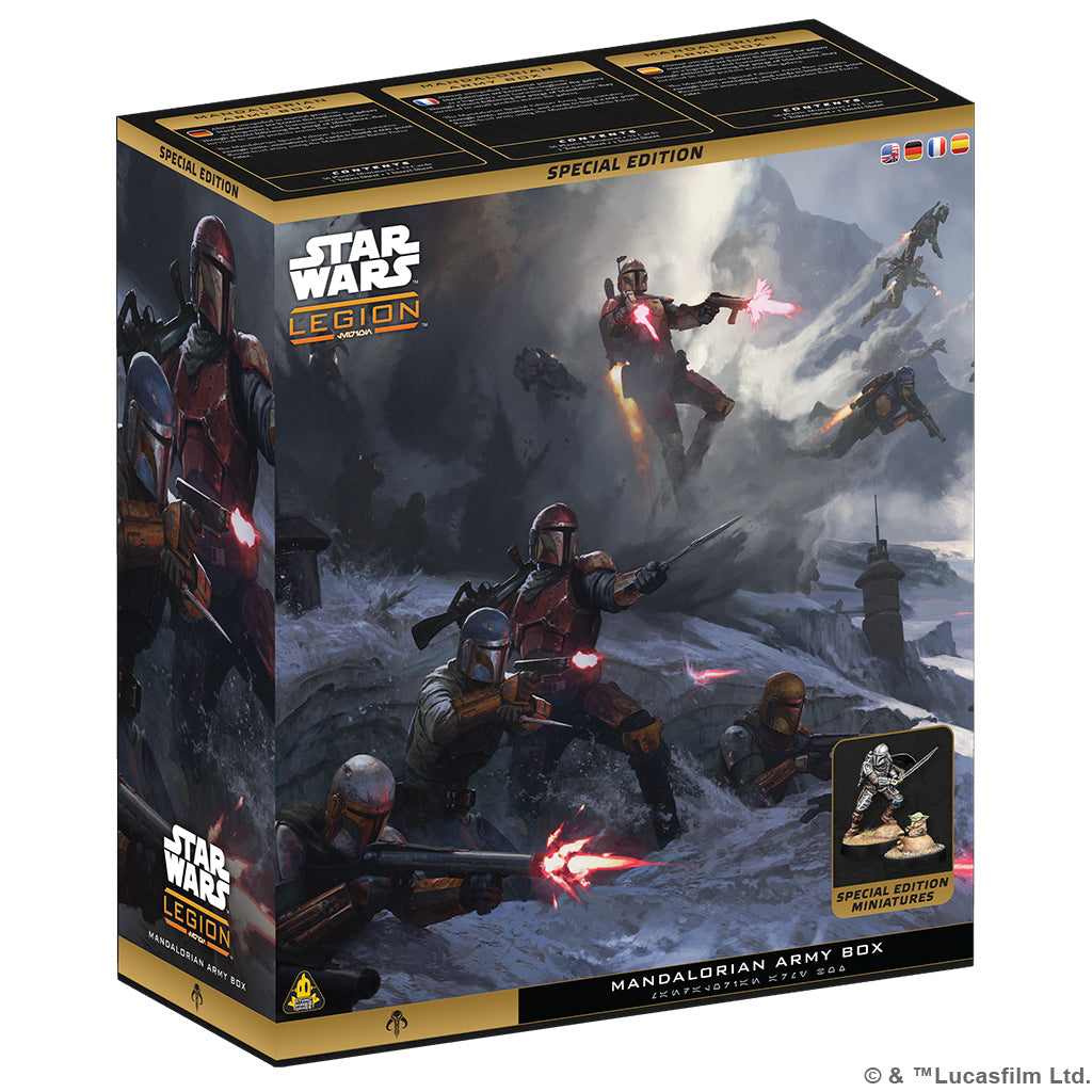 SW Legion Mandalorian Special Edition  Army Box