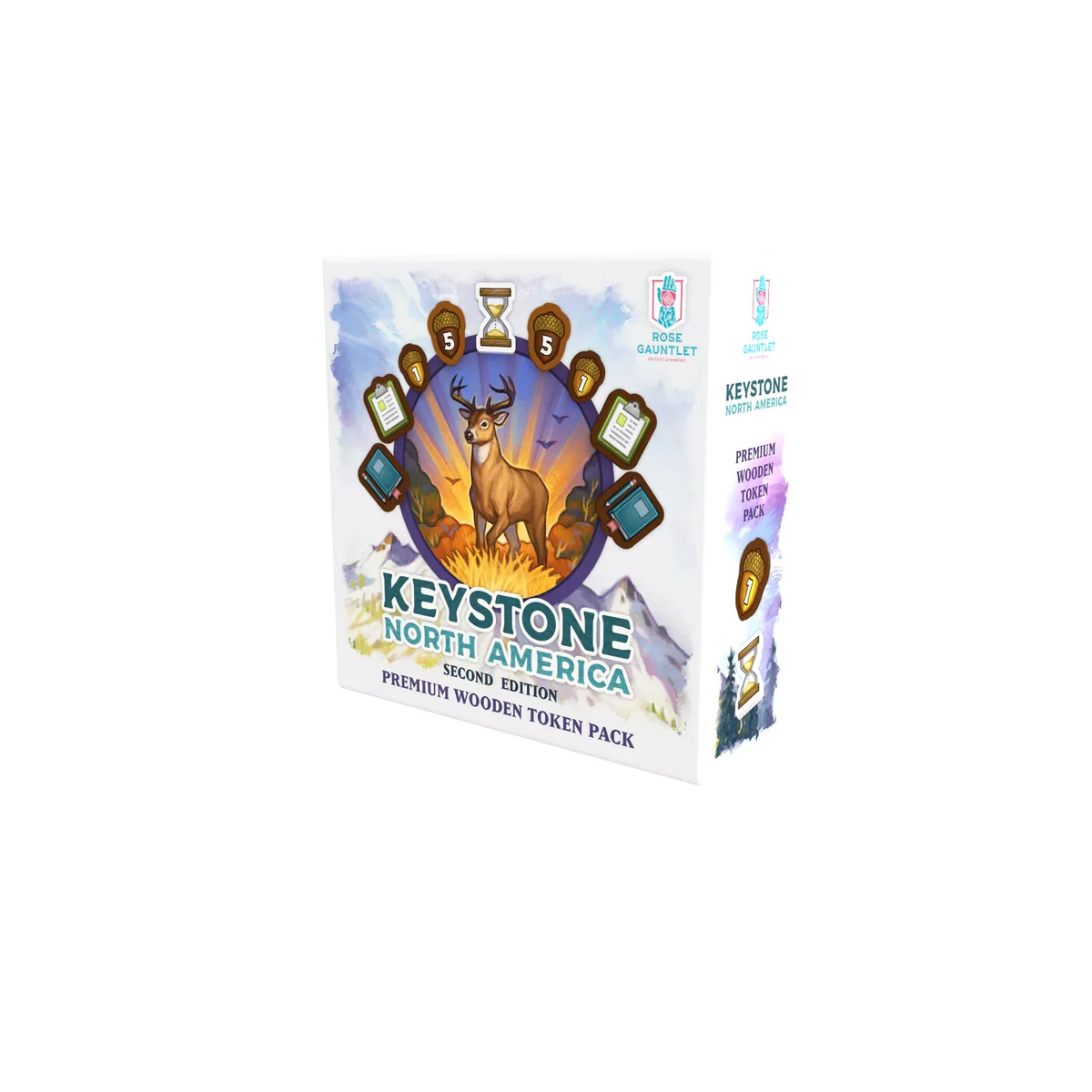 Keystone North America Wooden Token Pack
