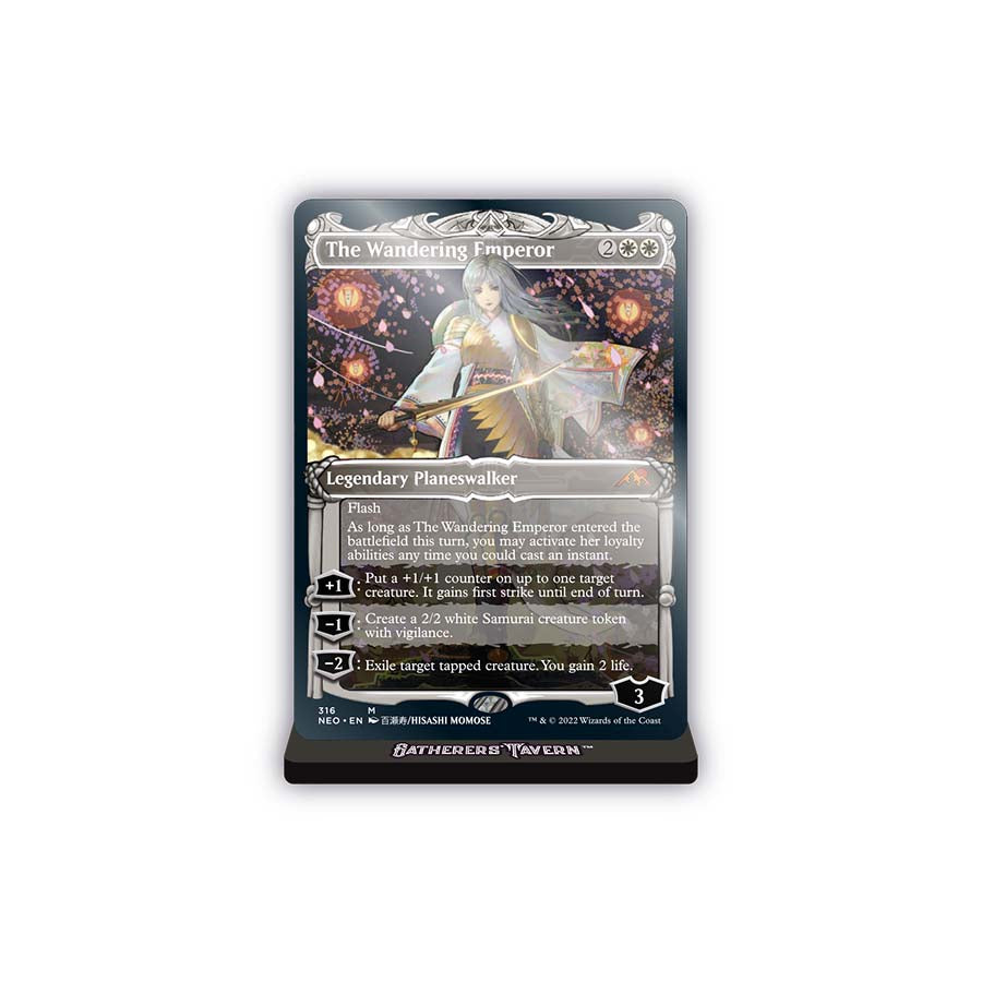MTG Slab Standee The Wandering Emperor