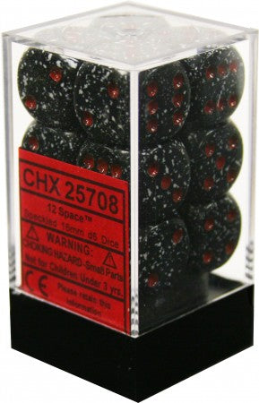 SpeckledÃ‚Â® 16mm d6 SpaceÃ¢â€žÂ¢ Dice BlockÃ¢â€žÂ¢ (12 dice)