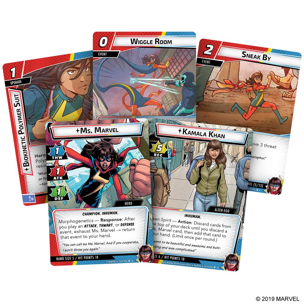 Marvel Champions The Card Game Ms. Marvel Hero Pack